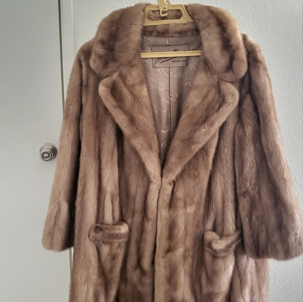 Winter fur coat